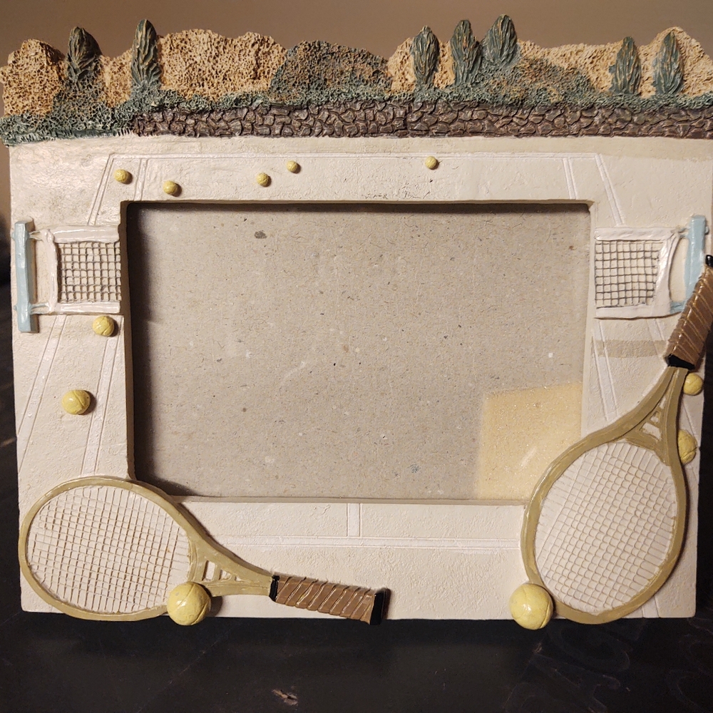 Vintage 1991 Figi Graphics 3D Tennis Photo Frame